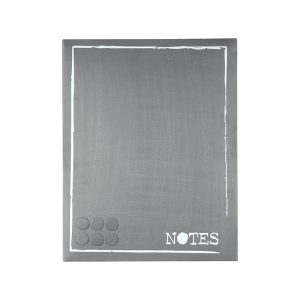 LABEL51 Wanddecoratie Memobord - Antiek Grijs - Metaal - One Size