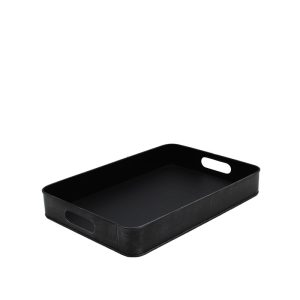 LABEL51 Dienblad - Antiek Zwart - Metaal - S