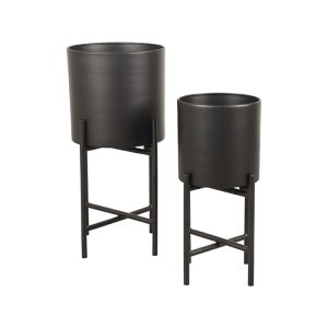 LABEL51 Plantenstandaards - Zwart - Metaal - One Size