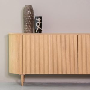 LABEL51 Dressoir Oliva - Naturel - Eiken - 220 cm