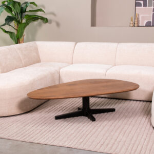 LABEL51 Salontafel Rosie nature smooth mangohout 140 cm kopen