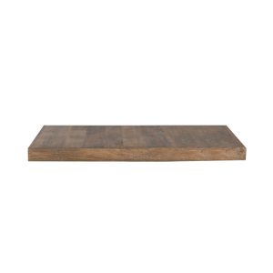 LABEL51 Eetkamertafel Tafelblad Straight Edge - Naturel - Mangohout - 120 cm Straight