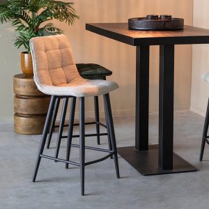 LABEL51 Barkruk Jelt - Naturel - Boucle - Laag