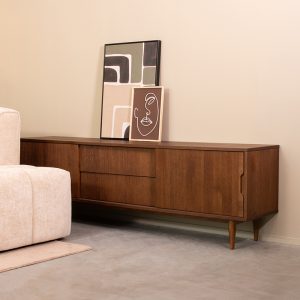 LABEL51 Tv-meubel Jule - Walnoot - Eiken - 200 cm