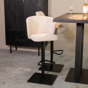 LABEL51 Barkruk Wave - Naturel - Boucle - Gaslift