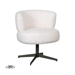 LABEL51 Eetkamerstoel Grasse - Naturel - Geweven