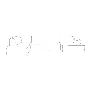 LABEL51 Bank Verona - Raven Taupe 30 - Chenille - U-Bank Links