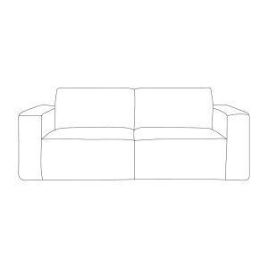 LABEL51 Bank Kay - Raven Natural 24 - Chenille - 3-Zits