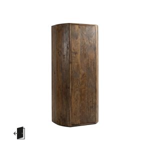 LABEL51 Bergkast Saya - Espresso - Mangohout