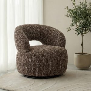 LABEL51 Fauteuil Nusanna - Cherry Chocolate - Geweven - One Size