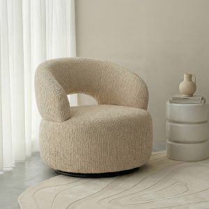 LABEL51 Fauteuil Nusanna - Naturel - Geweven - One size