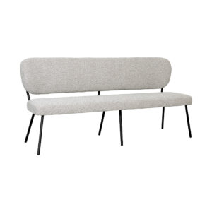 LABEL51 Eetkamerbank Singapore - Naturel - Boucle - 220 cm