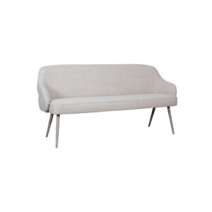 LABEL51 Eetkamerbank Bern - Naturel - Boucle - 160 cm