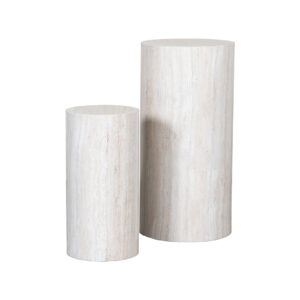 LABEL51 Sidetable Socle - Travertin - Travertin