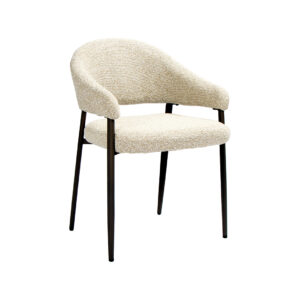 LABEL51 Eetkamerstoel Sora - Naturel - Boucle