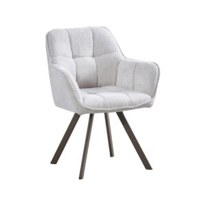 LABEL51 Eetkamerstoel Riley - Naturel - Geweven