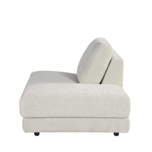 LABEL51 Bank Tivoli - Naturel - Chenille - Ottomane Rechts