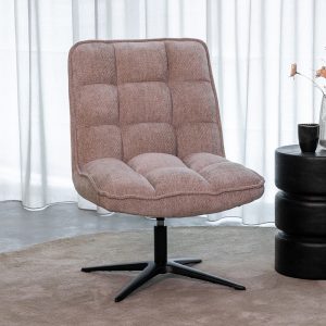 LABEL51 Fauteuil Vince - Clay - Chenille - 63 cm