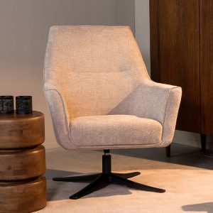 LABEL51 Fauteuil Tod - Clay - Chenille - 76 cm