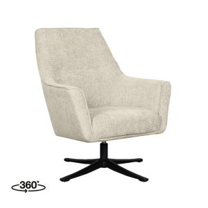 LABEL51 Fauteuil Tod - Naturel - Chenille - One Size