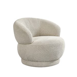 LABEL51 Fauteuil Alvito - Naturel - Boucle - One Size