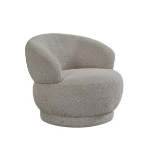 LABEL51 Fauteuil Alvito - Mushroom - Boucle - One Size