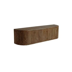 LABEL51 Tv-Meubels Miya - Nature Smooth - Mangohout - 160 cm