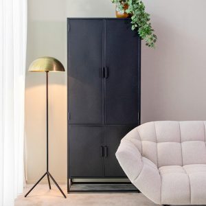 LABEL51 Bergkasten Luff - Zwart - Metaal - SALE