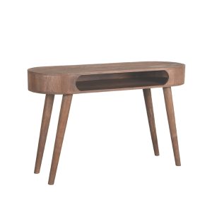 LABEL51 Bureau's Bella - Espresso - Mangohout - 120 cm