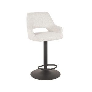 LABEL51 Barkruk Fer - Champagne - Boucle - Gaslift