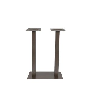 LABEL51 Bartafel Tafelpoot Dubbel - Brons - Metaal - Dubbel - 108 cm