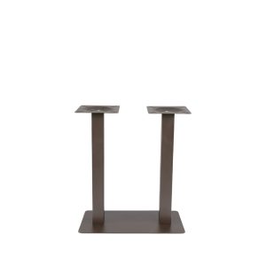 LABEL51 Bartafel Tafelpoot Dubbel - Brons - Metaal - Dubbel - 92 cm
