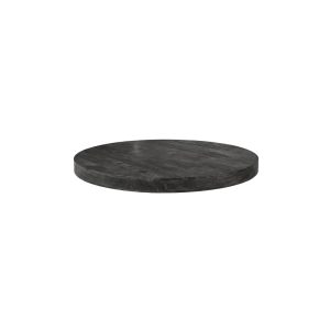 LABEL51 Eetkamertafel Tafelblad Rond - Espresso - Mangohout - 70 cm - Rond