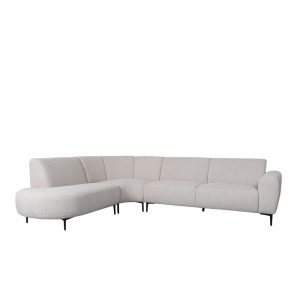 LABEL51 Hoekbank Mauro - Naturel - Boucle - Hoekbank Links
