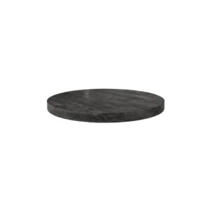 LABEL51 Eetkamertafel Table Blend - Zwart - Mangohout - 70 cm - Rond