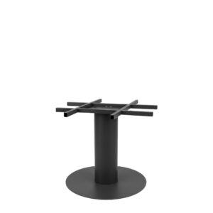 LABEL51 Eetkamertafel Modular Match - Zwart - Metaal - 72 cm - Rond ES