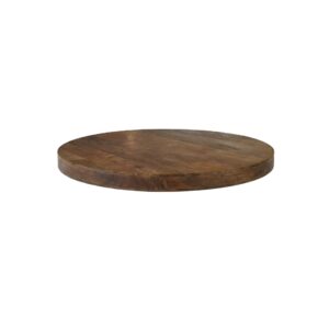LABEL51 Eetkamertafel Modular Match - Nature Smooth - Mangohout - 110 cm - Rond - Straight