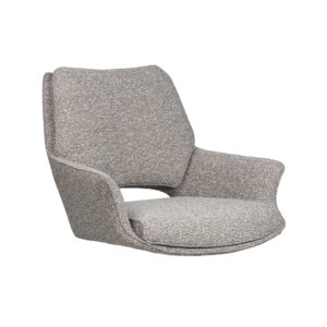 LABEL51 Eetkamerstoel The Chair Studio - Mushroom - Royal Boucle - One Size