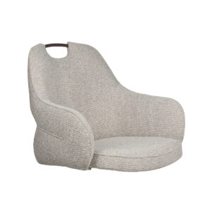 LABEL51 Eetkamerstoel The Chair Studio - Naturel - Royal Boucle - One Size