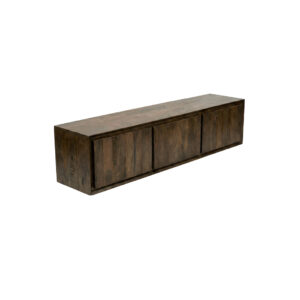 LABEL51 Tv-Meubels Nori - Espresso - Mangohout - 160 cm