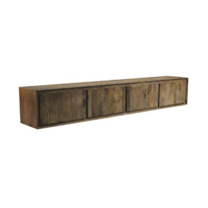 LABEL51 Tv-Meubels Nori - Nature Smooth - Mangohout - 220 cm