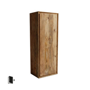 LABEL51 Bergkasten Nori - Nature Smooth - Mangohout - 140 cm - Rechts