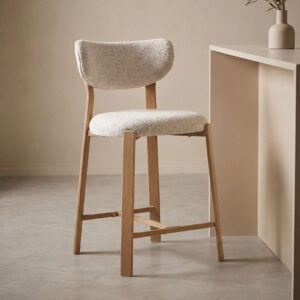 LABEL51 Barkruk Mika - Naturel - Prestige - Laag