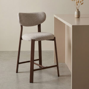 LABEL51 Barkruk Mika - Beige - Prestige - Laag