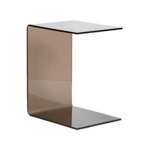 LABEL51 Bijzettafels Petal - Brown - Glas