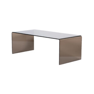 LABEL51 Salontafel Petal - Brown - Glas - 110 cm