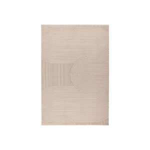 LABEL51 Vloerkleden Lavita - Taupe - Polyester - 160x230 cm