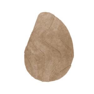 LABEL51 Vloerkleden Rima - Beige - Polyester - 160x230 cm - Organisch