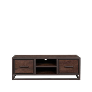 LABEL51 Tv-Meubels Peru - Brown Espresso - Mangohout - 120 cm