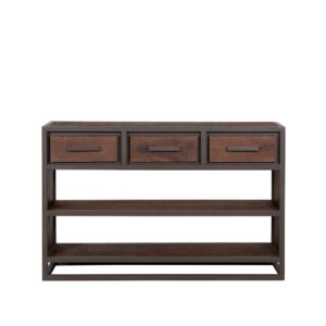 LABEL51 Sidetable Peru - Brown Espresso - Mangohout - 115 cm